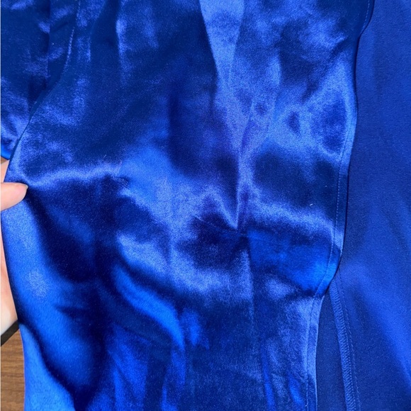 New | Sau Lee Preston Dress in Egyptian Blue 8 see notes - Picture 4 of 11